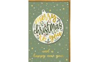 Braun + Company Weihnachtskarte Merry Christmas to you