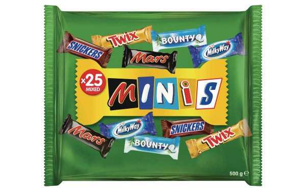 Mars Choc. & Gum Schokolade Mixed Minis 500 g