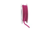 Pattberg Textilband Elbe Wolle 0.5 cm x 15 m, Magenta