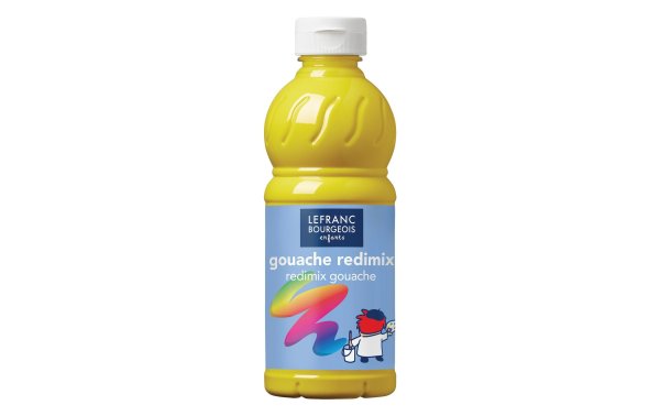 LEFRANC Temperafarben Redimix 500 ml, Gelb