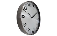 NeXtime Wanduhr Reflection Ø 40 cm, Grau