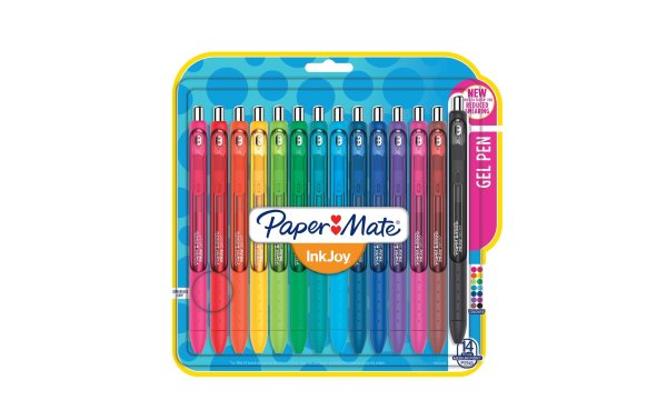 Paper Mate Kugelschreiber InkJoy Gel RT 0.7 mm, 14 Stück