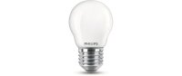 Philips Lampe LEDcla 40W E27 P45 WW FR ND 2PF Warmweiss,...