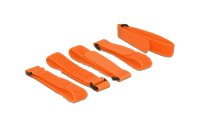 Delock Klettkabelbinder mit Schlaufe Orange 300 mm x 20...