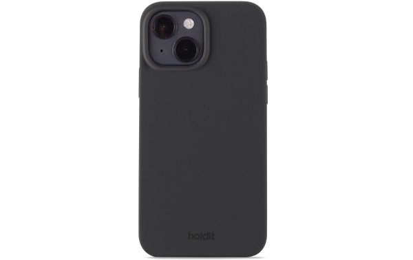 Holdit Back Cover Silicone iPhone 14 Schwarz