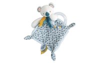 DouDou et compagnie Geschenkset Koala Rassel mit Schmusetuch 22 cm