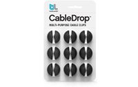 Bluelounge Kabel-Clip CableDrop Mini Black 9 Stück