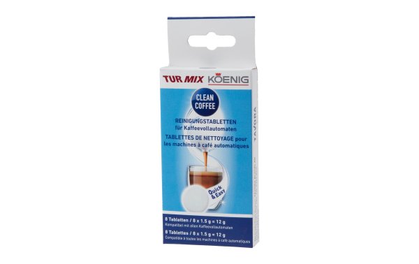 Turmix Reinigungstabletten Clean Coffee für Kaffeevollautomaten