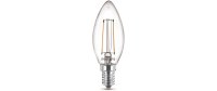 Philips Lampe LEDcla 25W E14 B35 WW CL ND 2PF Warmweiss,...