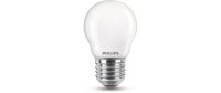 Philips Lampe LEDcla 60W E27 P45 WW FR ND Warmweiss