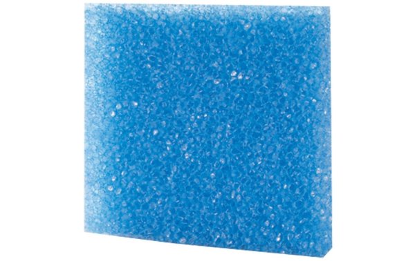Hobby Aquaristik Filterzubehör Filterschaum grob, Blau, 50 x 50 x 3 cm