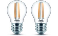 Philips Lampe LEDcla 40W E27 P45 WW CL ND 2PF Warmweiss, 2 Stück