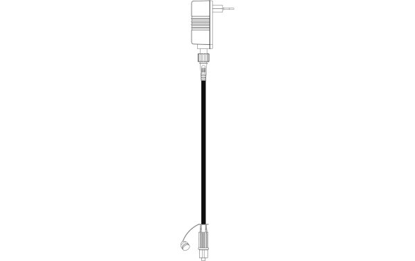 Star Trading Netzkabel Starter, 1.5 m, Schwarz