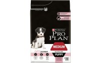 Purina Pro Plan Trockenfutter M Puppy Sensitive Skin Lachs, 3 kg