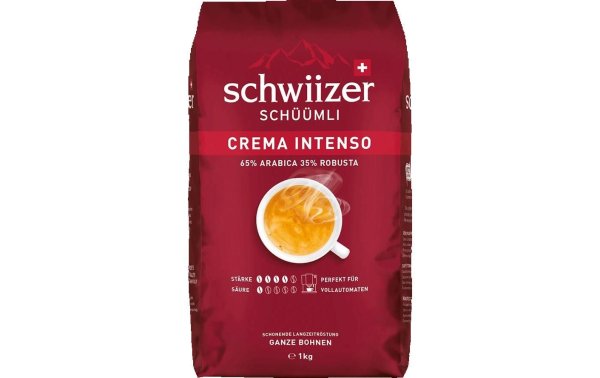 Schwiizer Kaffeebohnen Crema Intenso 1 kg