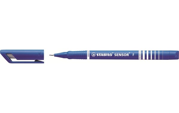 STABILO Fineliner SENSOR 189 Fein (F), Blau