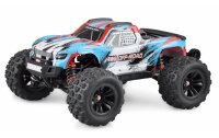 Amewi Monster Truck Hyper GO Brushless 4WD, Blau/Weiss,...