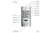 Lumix LED Baumkerze SuperLight Mini, Gold, 12er-Starter Set