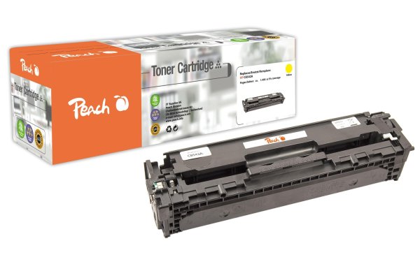 Peach Toner HP Nr. 125A (CB542A) Yellow