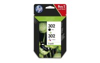 HP Combopack Nr. 302 (Tinte X4D37AE) C/M/Y/BK