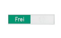 Franken Türschild Frei - Besetzt 10.2 cm x 2.7 cm