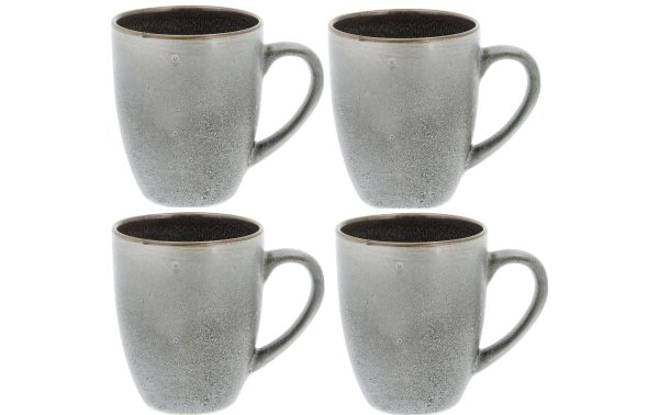 Bitz Kaffeetasse 300 ml, 4 Stück, Grau