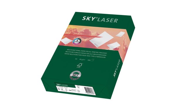 Sky Kopierpapier Laser A4, Weiss, 80 g/m², 500 Blatt