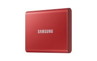 Samsung Externe SSD Portable T7 Non-Touch, 2000 GB, Rot
