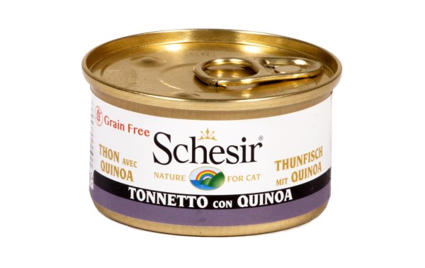 Schesir Nassfutter Thunfisch & Quinoa in Gelée, 85 g