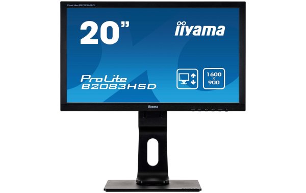 iiyama Monitor ProLite B2083HSD-B1