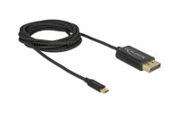Delock Kabel USB Type-C – DisplayPort koaxial Kabel, 2m, 4K/60Hz
