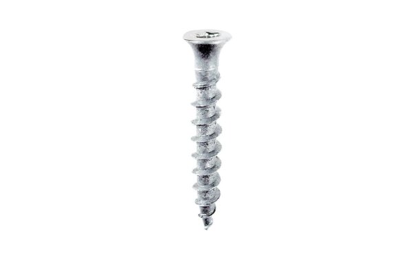 Krafter Spanplattenschrauben Senkkopf 3 x 25 mm Edelstahl, 12 Stück