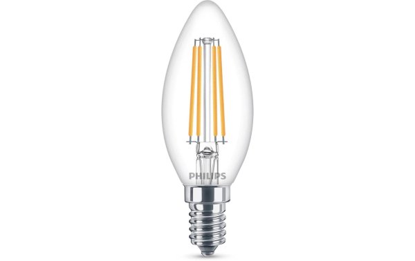 Philips Lampe LEDcla 60W E14 B35 WW CL ND Warmweiss