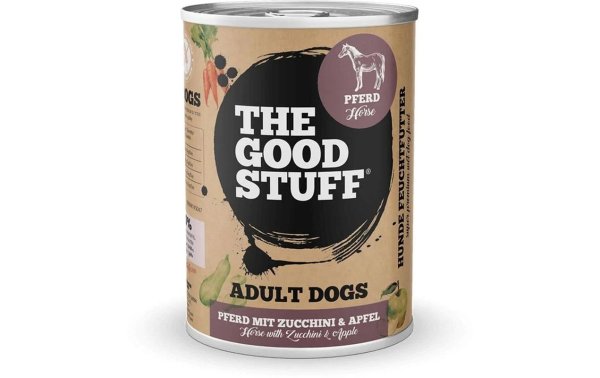 The Goodstuff Nassfutter Pferd & Zucchini Adult 400g