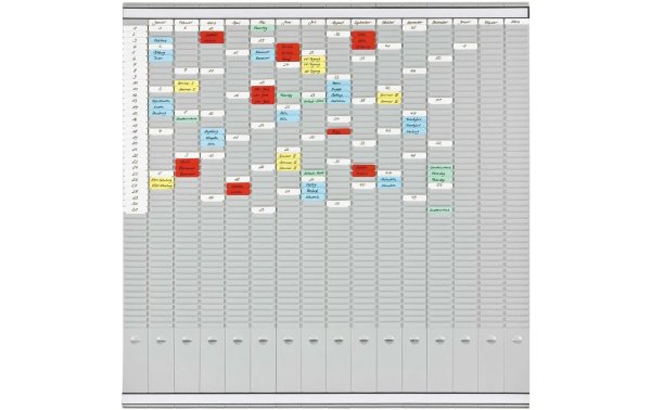 Franken T-Kartentafel Universal 100.8 cm x 100.8 cm, Grau