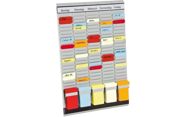 Franken T-Kartentafel Universal 49 cm x 31.5 cm, Grau