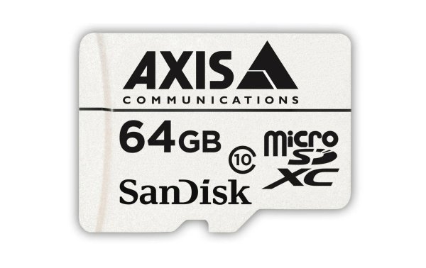 Axis Speicherkarte Surveillance 64 GB microSDXC 10 Stück