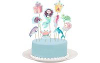 Susy Card Einweg-Party-Piekser Mermaid 10 Stück...