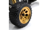 Yeah Racing Felgen Aluminium CNC 8-Speichen, Gold Buggy 1:10