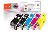 Peach Tinte Canon GI-5 / CLI-8 1x BK, 1x PBK, 1x C, 1x M,...