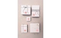 Rico Design Adventskalender-Zahlen Ø 2,8 cm, 4 Blatt, Rosa