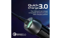 Promate Autoladegerät PowerDrive-33PDC QC3.0, Car Charger