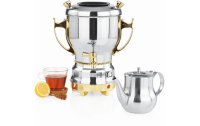 BEEM Teebereiter Samowar Tea Classic 3 l, Gold/Silber