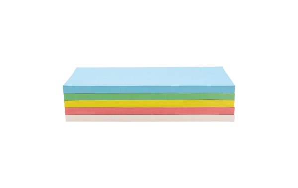 Magnetoplan Moderationskarten 9.5 cm x 20.5 cm 5-farbig, 250 Stück