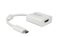 Delock Adapter USB Type-C – HDMI 4K, 60Hz, HDR, weiss