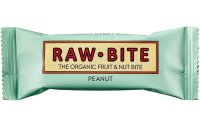 Rawbite Riegel Bio Rohkost Erdnuss 12 x 50 g