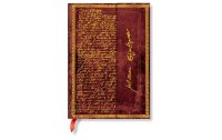 Paperblanks Notizbuch Shakespeare Midi, Blanko, Rot