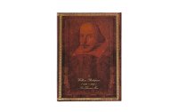 Paperblanks Notizbuch Shakespeare Midi, Blanko, Rot