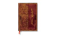 Paperblanks Notizbuch Shakespeare Mini, Liniert, Rot