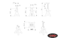 RC4WD Modellbau-Unterstellbock 3T